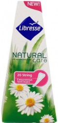 Прокладки женские ежедневные Libresse нейчерал стринг 20 шт.