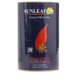 Чай черный, Sunleaf (Санлиф) 75 г №1 Эрл Грей с бергамотом жестяная банка