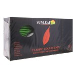 Чай, Sunleaf (Санлиф) 2 г №80 Классическая коллекция зеленый и черный 4 вкуса по 20 пакетиков инд. фольгир. конверты в коробке