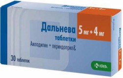 Дальнева табл. 5 мг+4 мг 30 шт.