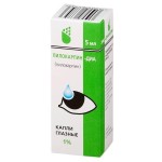 Пилокарпин-ДИА, капли глазные 1% 5 мл 50 шт флаконы