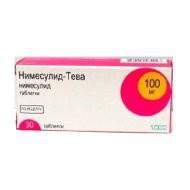 Нимесулид-Тева табл. 100 мг 30 шт.