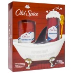 Набор подарочный для мужчин, Old Spice (Олд Спайс) 50 мл + 250 мл Уайтвотер дезодорант твердый стик + Уайтвотер гель для душа