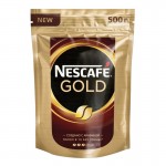 Кофе, Nescafe (Нескафе) 500 г Голд  пакет