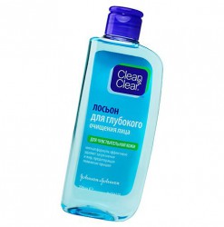 Лосьон для лица Clean&Clear для глубокого очищения для чувствительной кожи 200 мл
