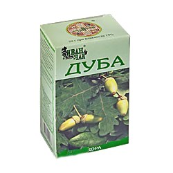 Дуба кора сырье 50 г 1 шт.