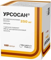 Урсосан капс. 250 мг 100 шт.