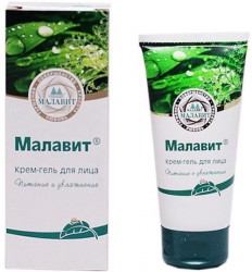 Крем-гель для лица, Малавит питание и увлажнение 50 мл