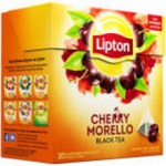 Чай, Lipton (Липтон) фильтр-пакет 1.7 г 20 шт кусочки вишни в пирамидках